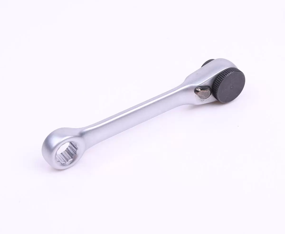 Mini-Ratschenschraubendreher, Schnellkupplungsschraubendreher, 1/4-Zoll-Doppelkopfschraubendreher