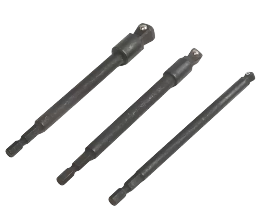 Steckschlüssel-Adapter-Set, Kugelkopf-Bohrfutter 150 mm